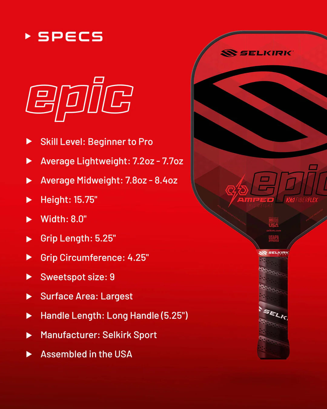 Selkirk AMPED Epic MW