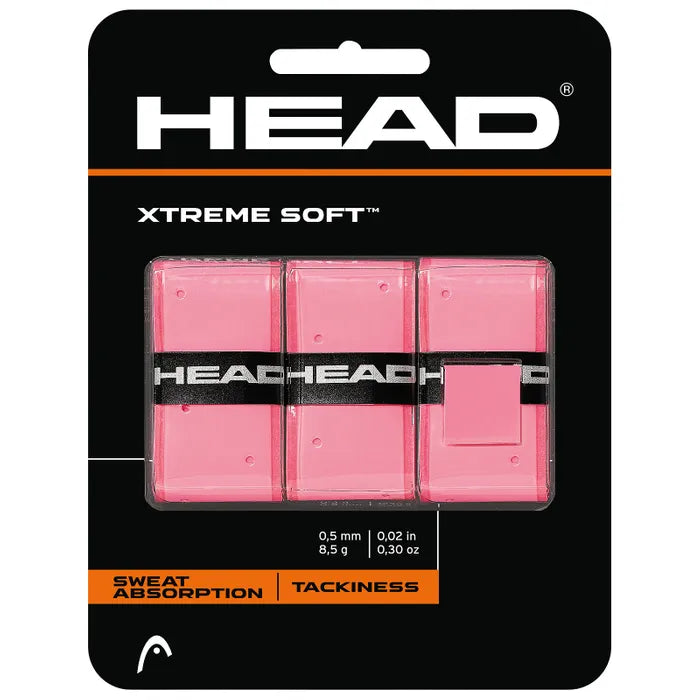 HEAD Xtreme Soft Overgrip Pk3 Pink